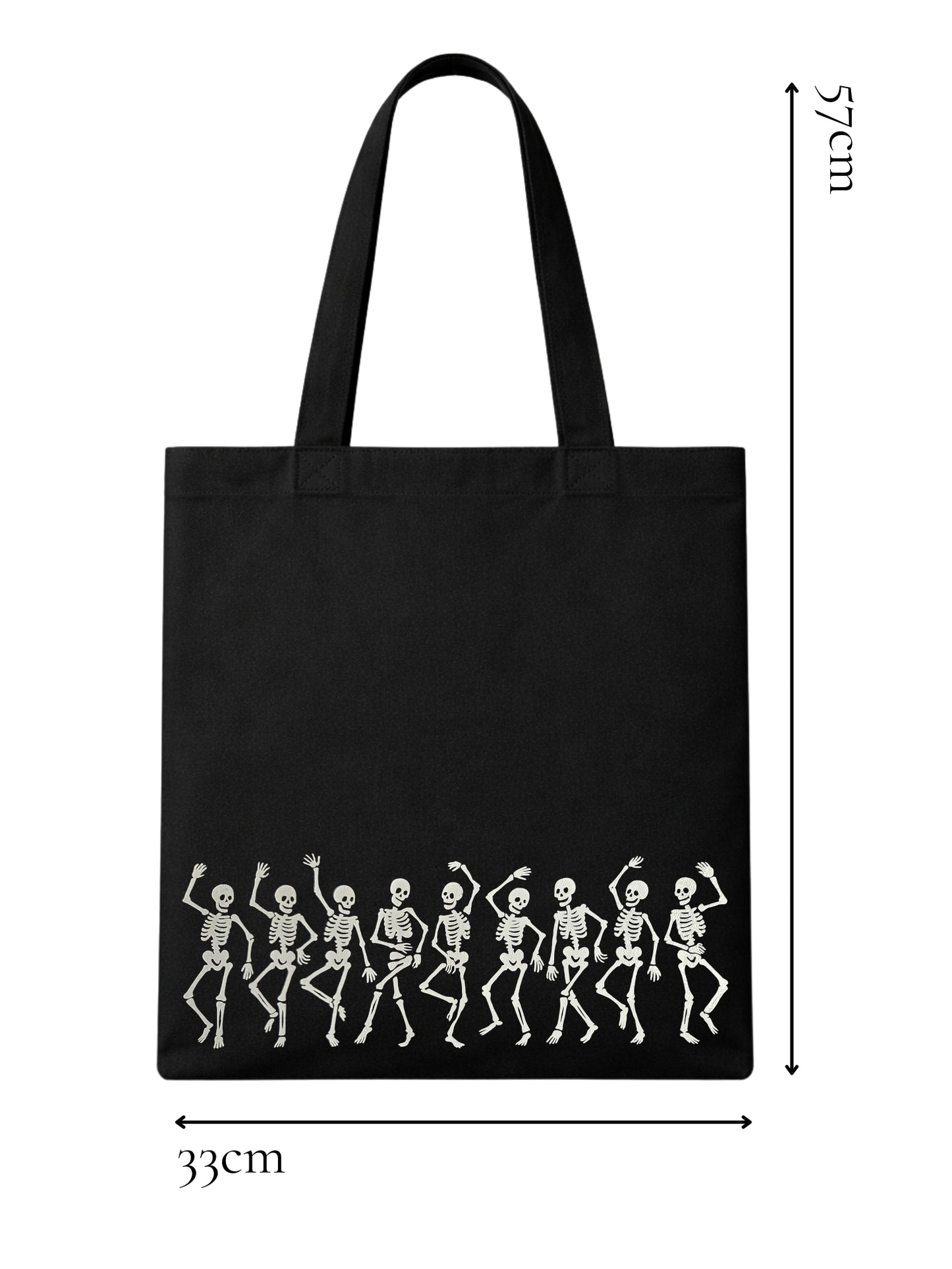 Dancing Skeletons Tote Bag