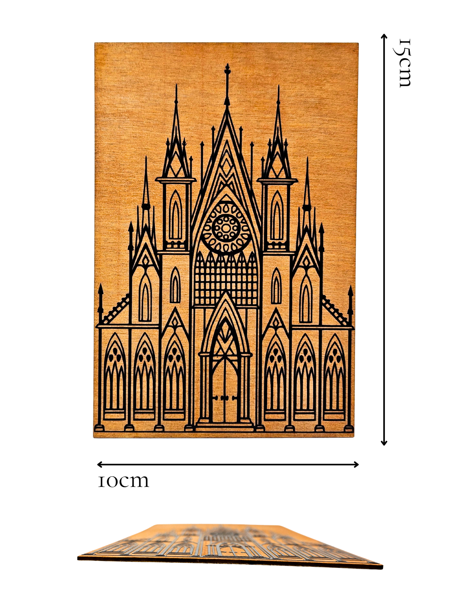 Gothic Cathedral Plaque
