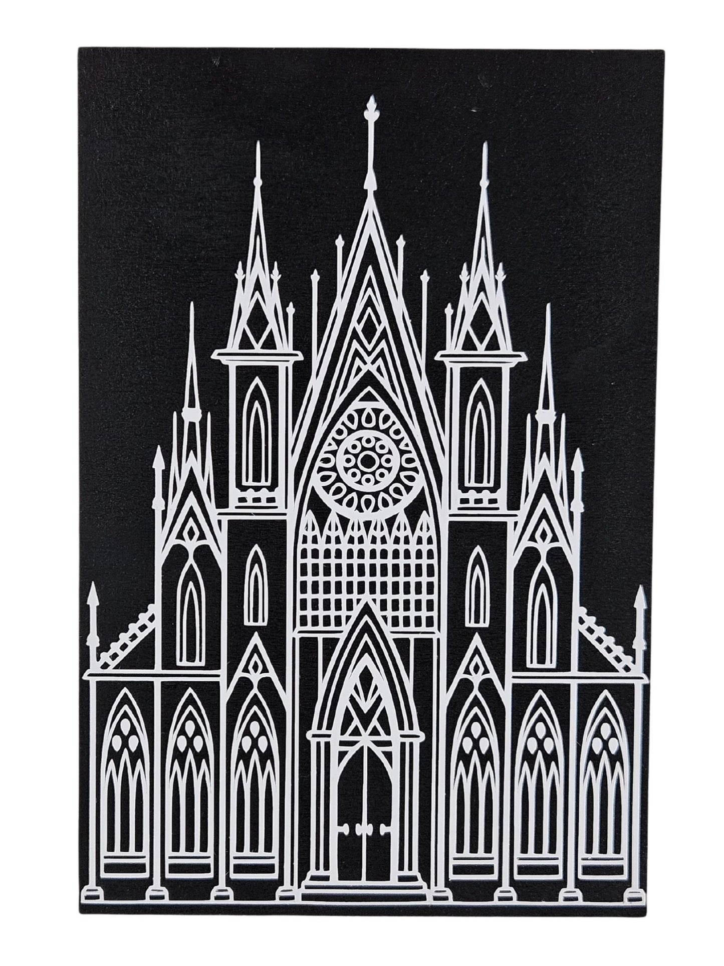 Gothic Cathedral Plaque