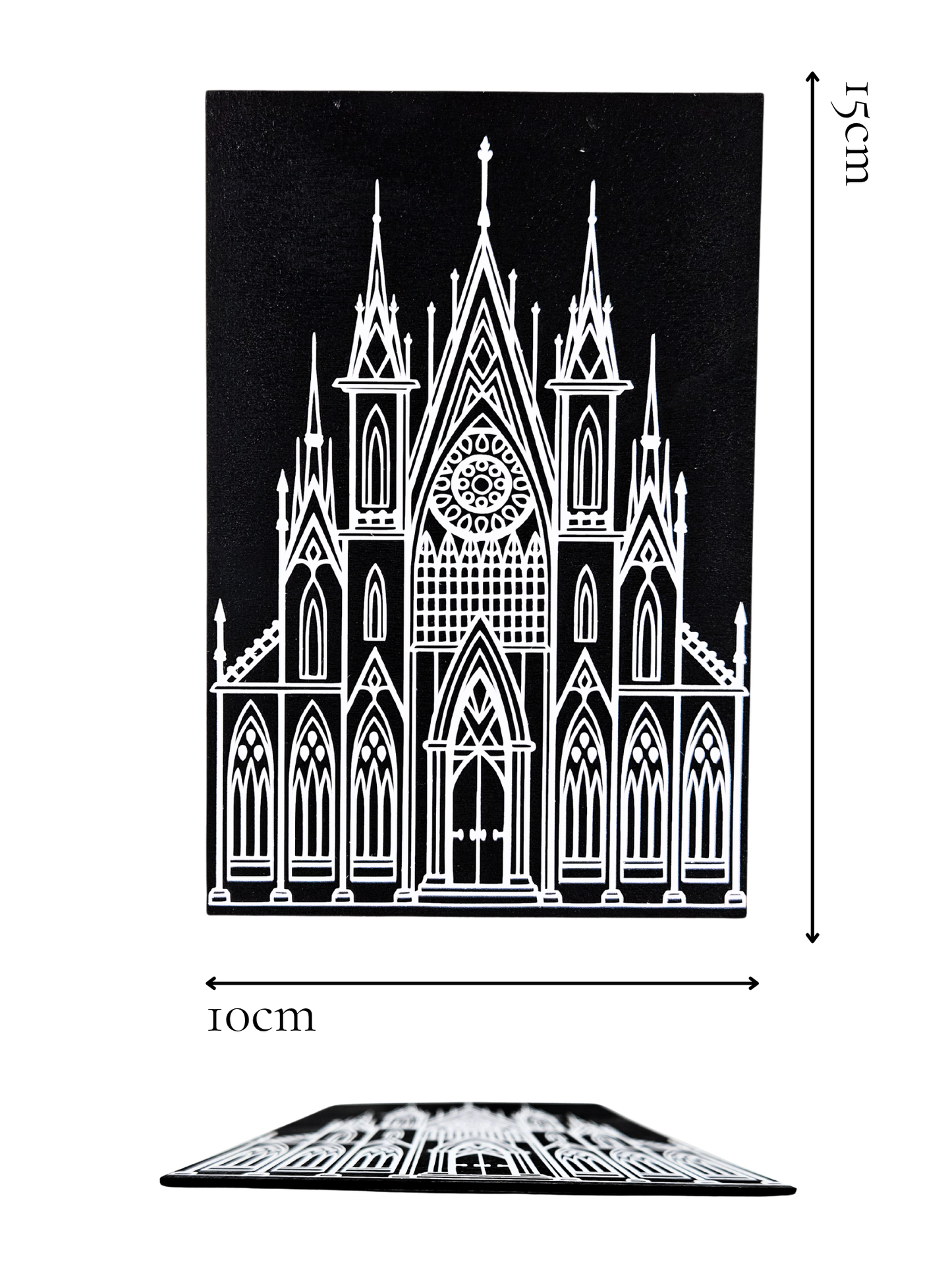 Gothic Cathedral Plaque