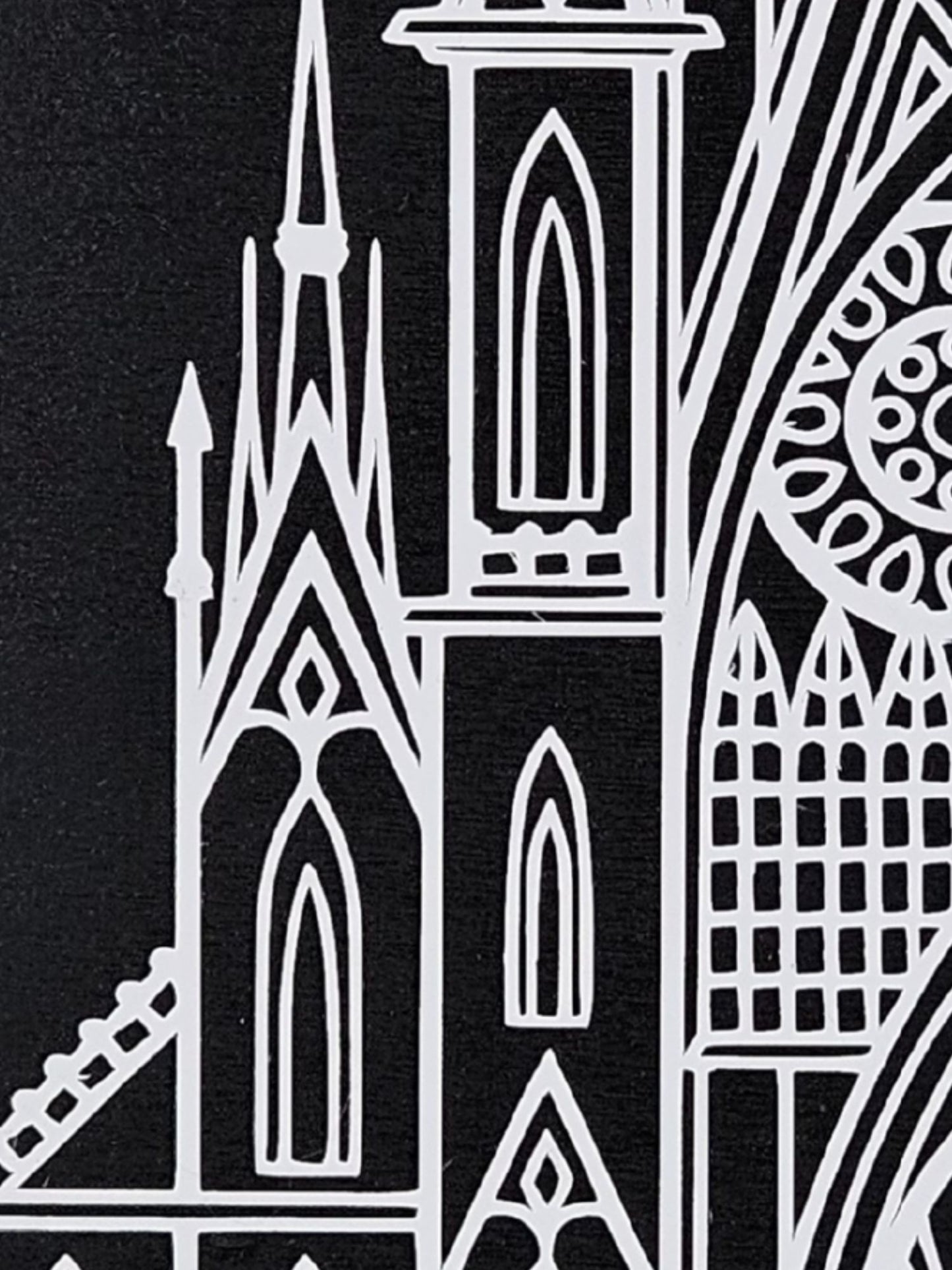 Gothic Cathedral Plaque