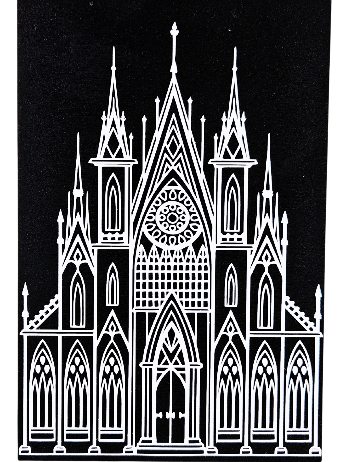 Gothic Cathedral Plaque