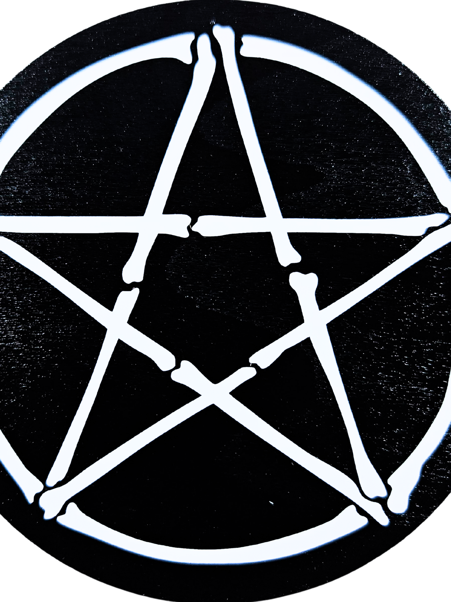 Bone Pentagram Coaster