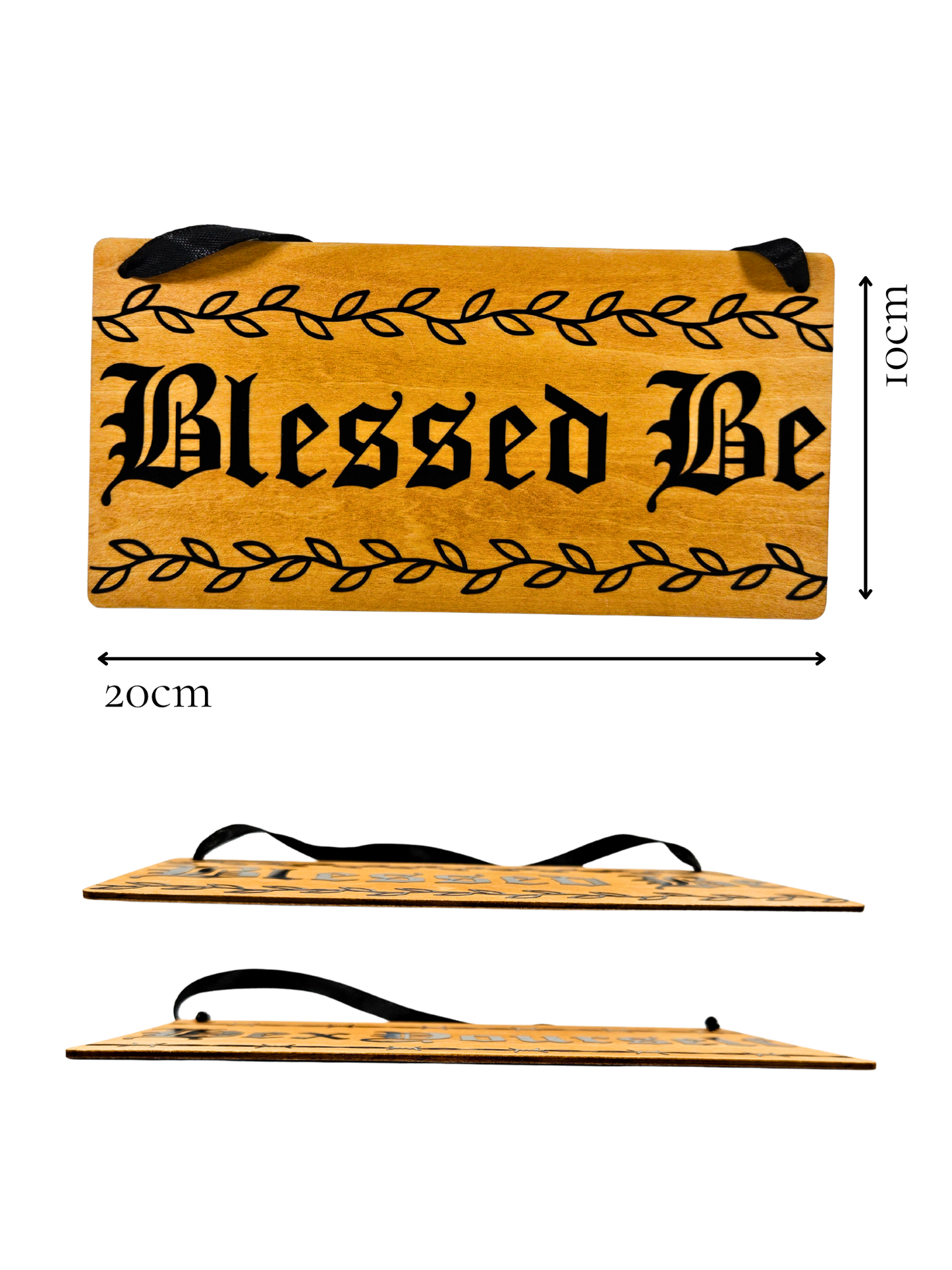 Blessed Be Door Sign