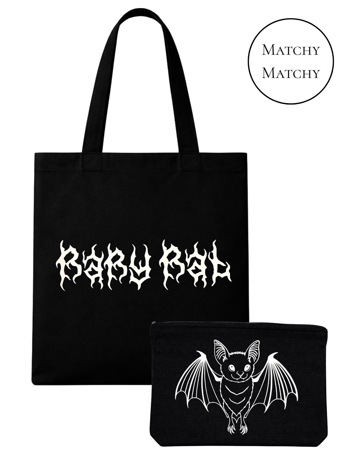 Baby Bat Tote Pouch
