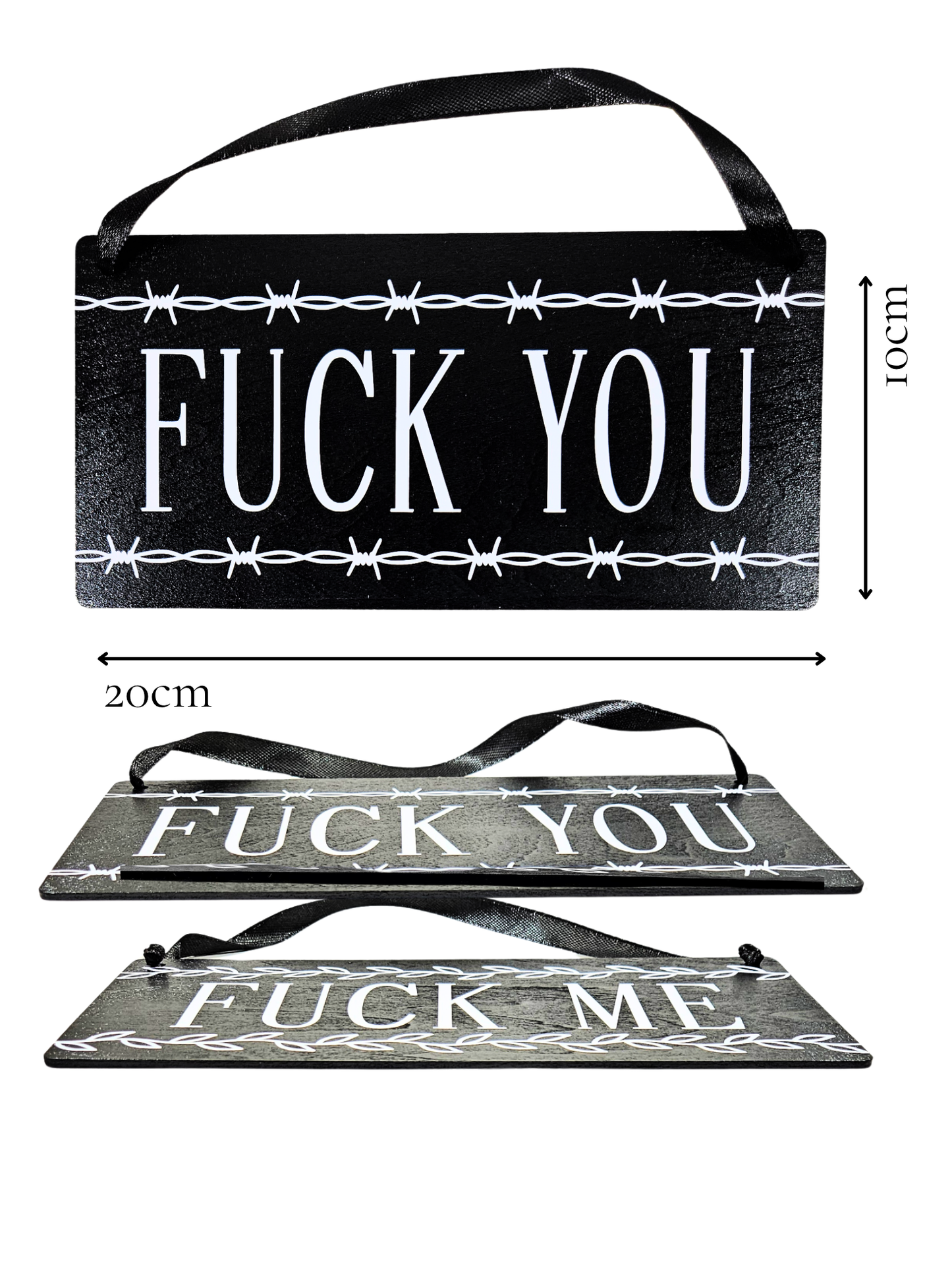 Fuck You Door Sign
