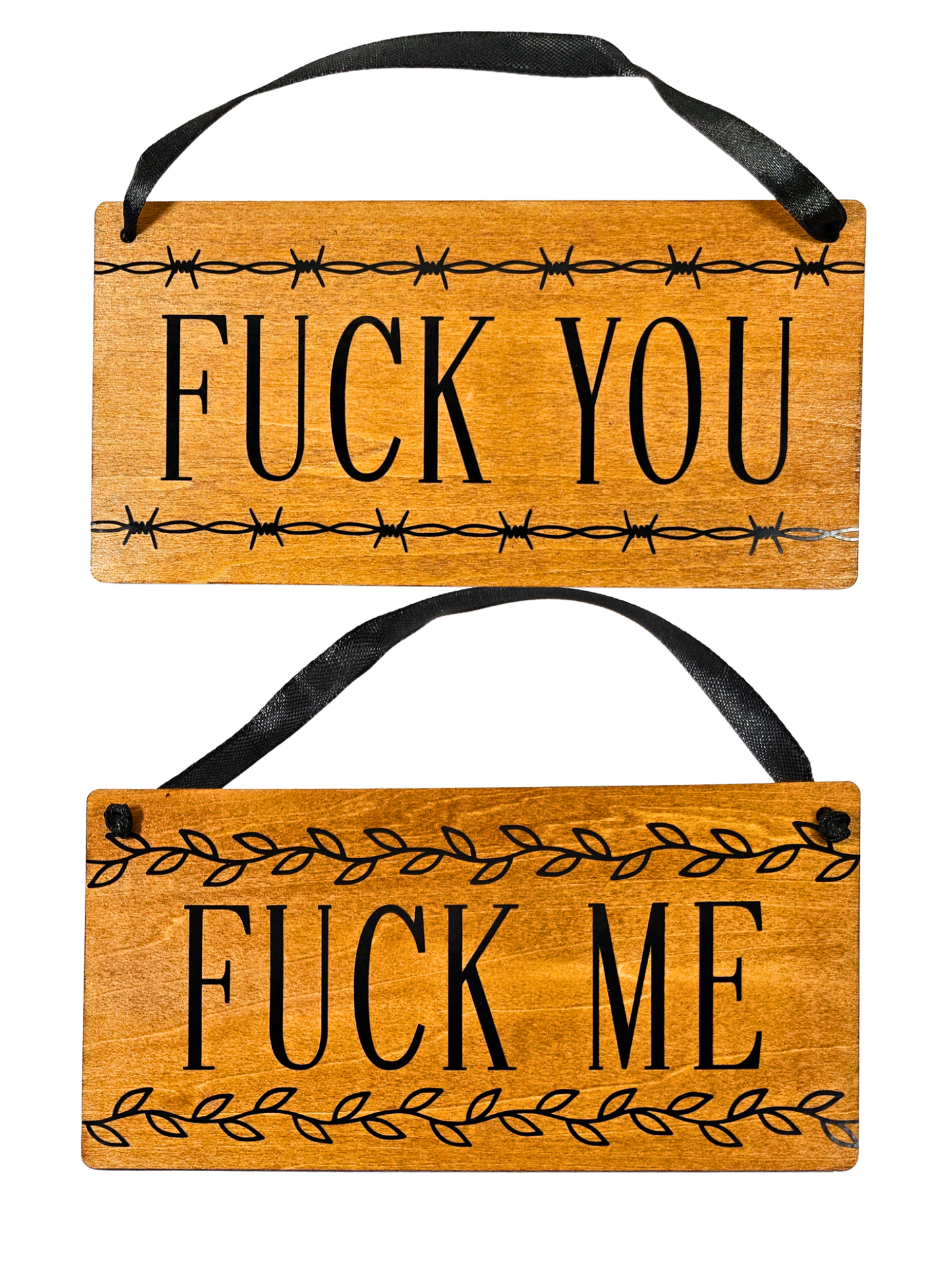 Fuck You Door Sign