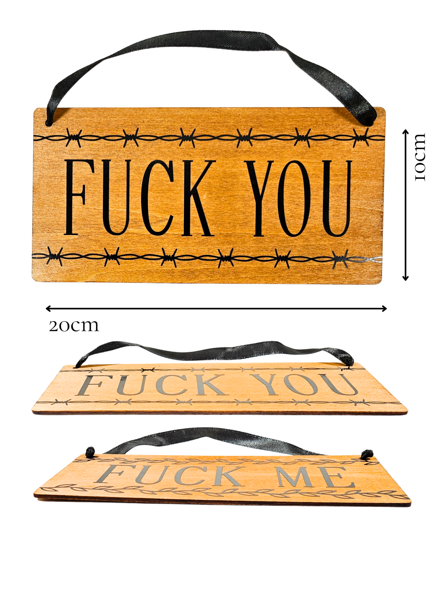 Fuck You Door Sign