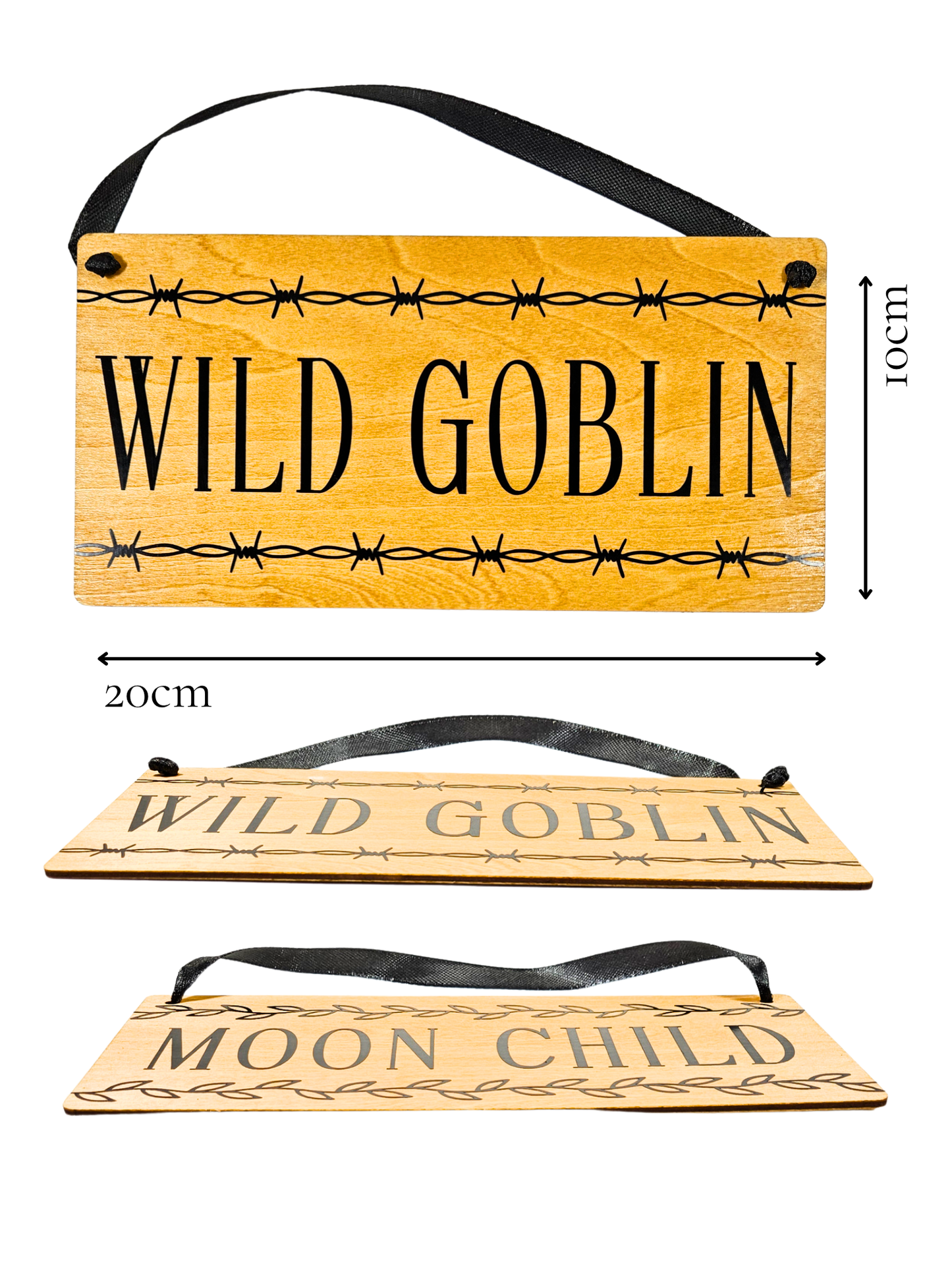 Moon Child Door Sign