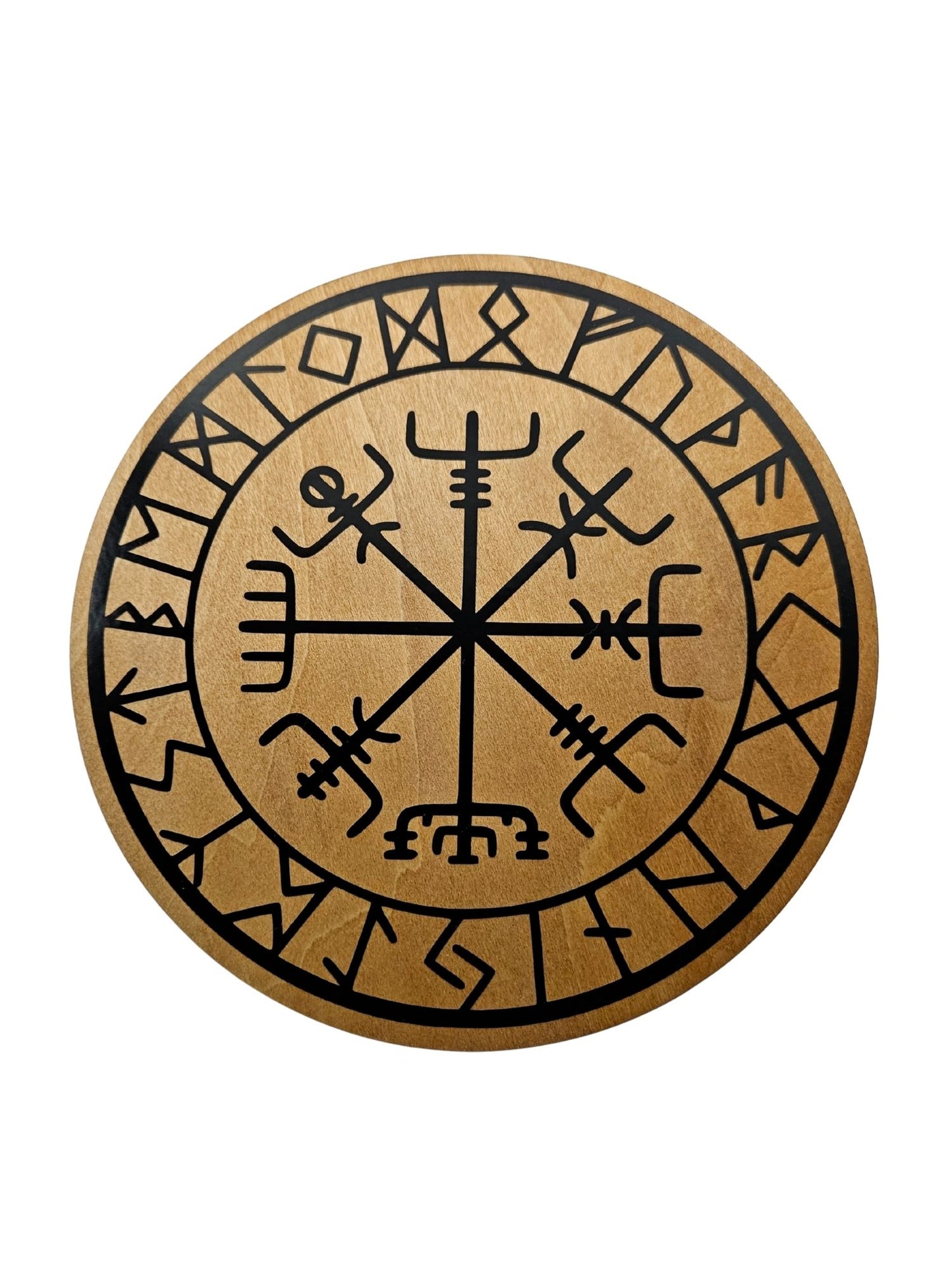 Viking Vegvísir Plaque