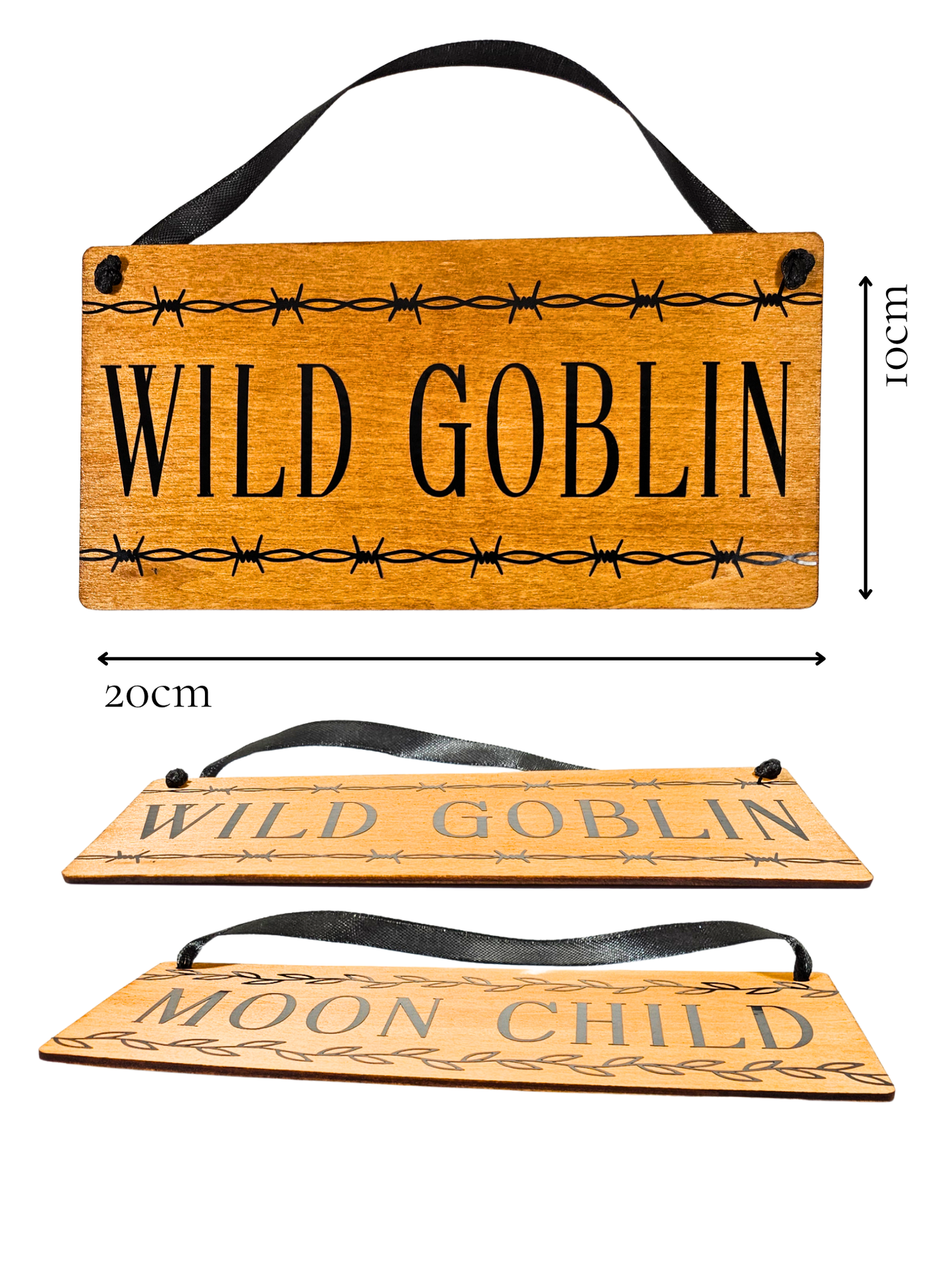 Moon Child Door Sign
